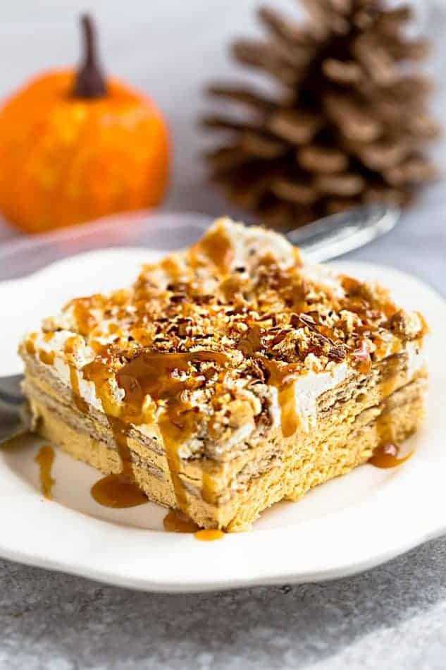 Quick Pumpkin Dessert
 Pumpkin Icebox Cake Easy No BAKE Recipe VIDEO