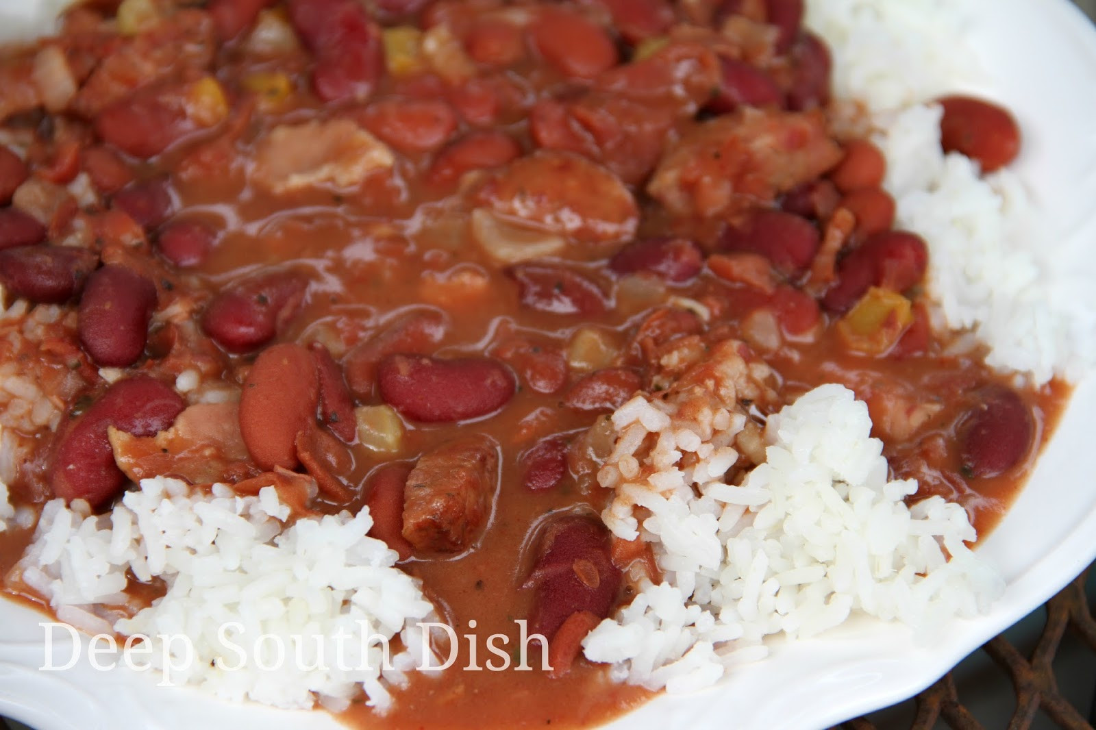 Quick Red Beans And Rice Recipe
 Deep South Dish Blue Runner Shortcut Red Beans and Rice