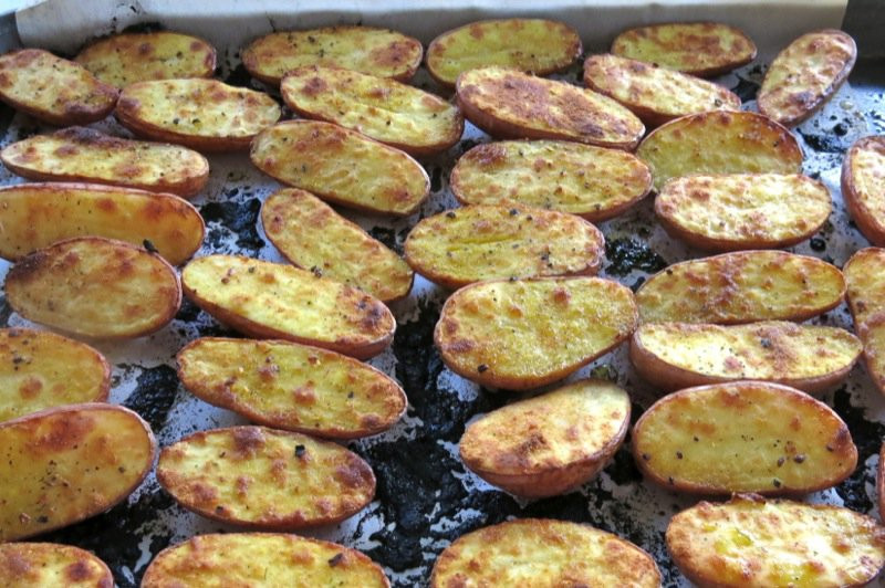 Quick Roasted Potatoes
 Quick Oven Roasted Potatoes