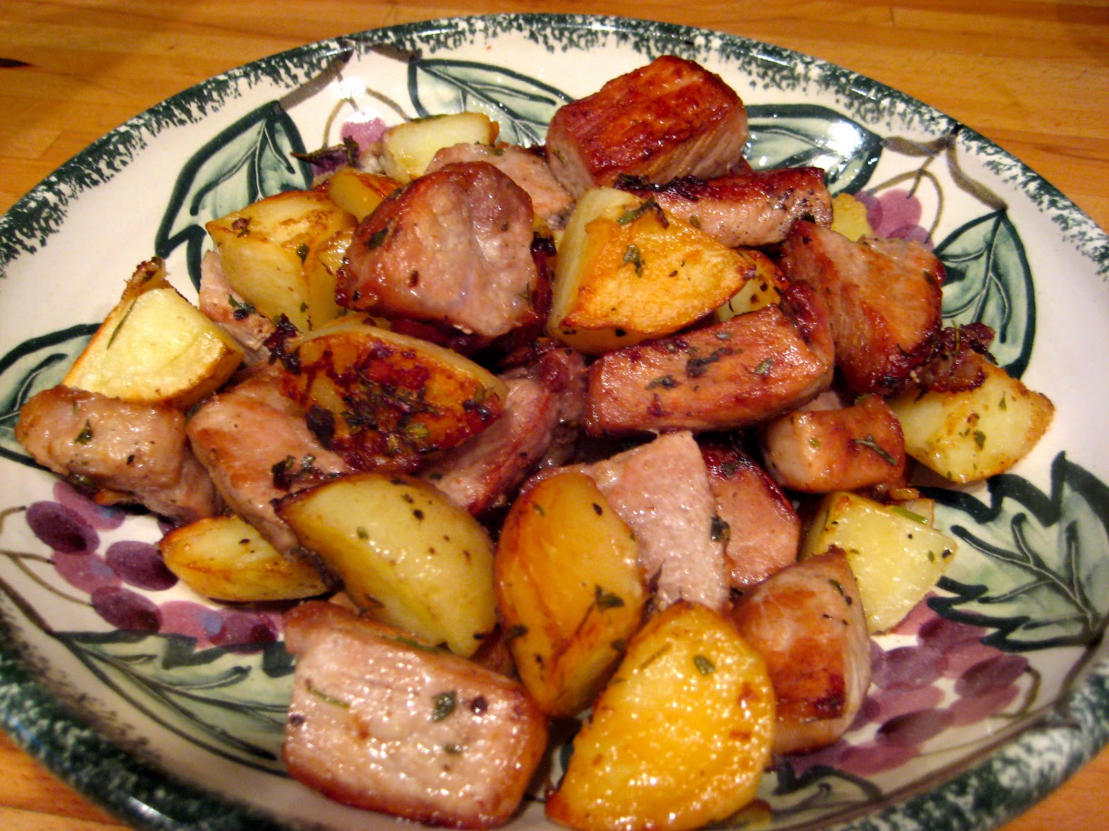 Quick Roasted Potatoes
 What s for dinner Week night dinner quick roasted pork