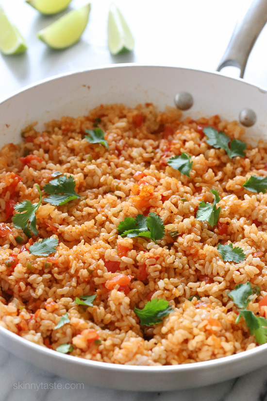 Quick Side Dishes
 Quick Mexican Brown Rice