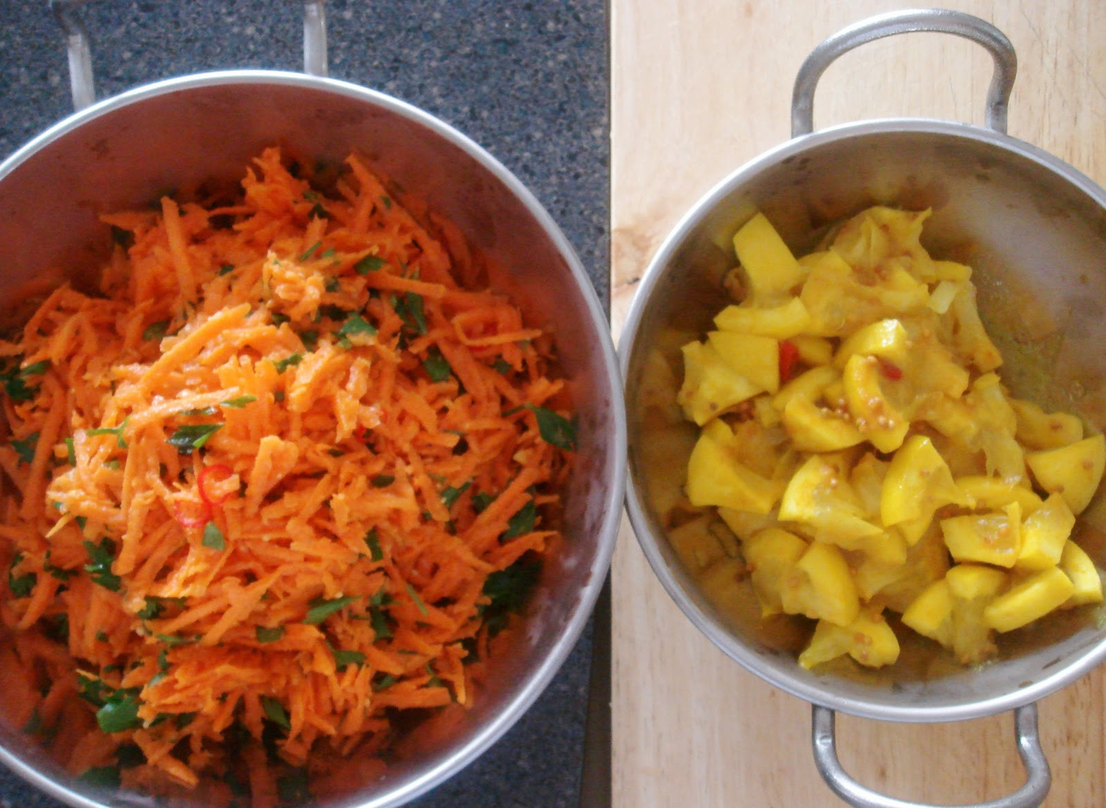 Quick Side Dishes
 Quick side dishes for an Indian Feast