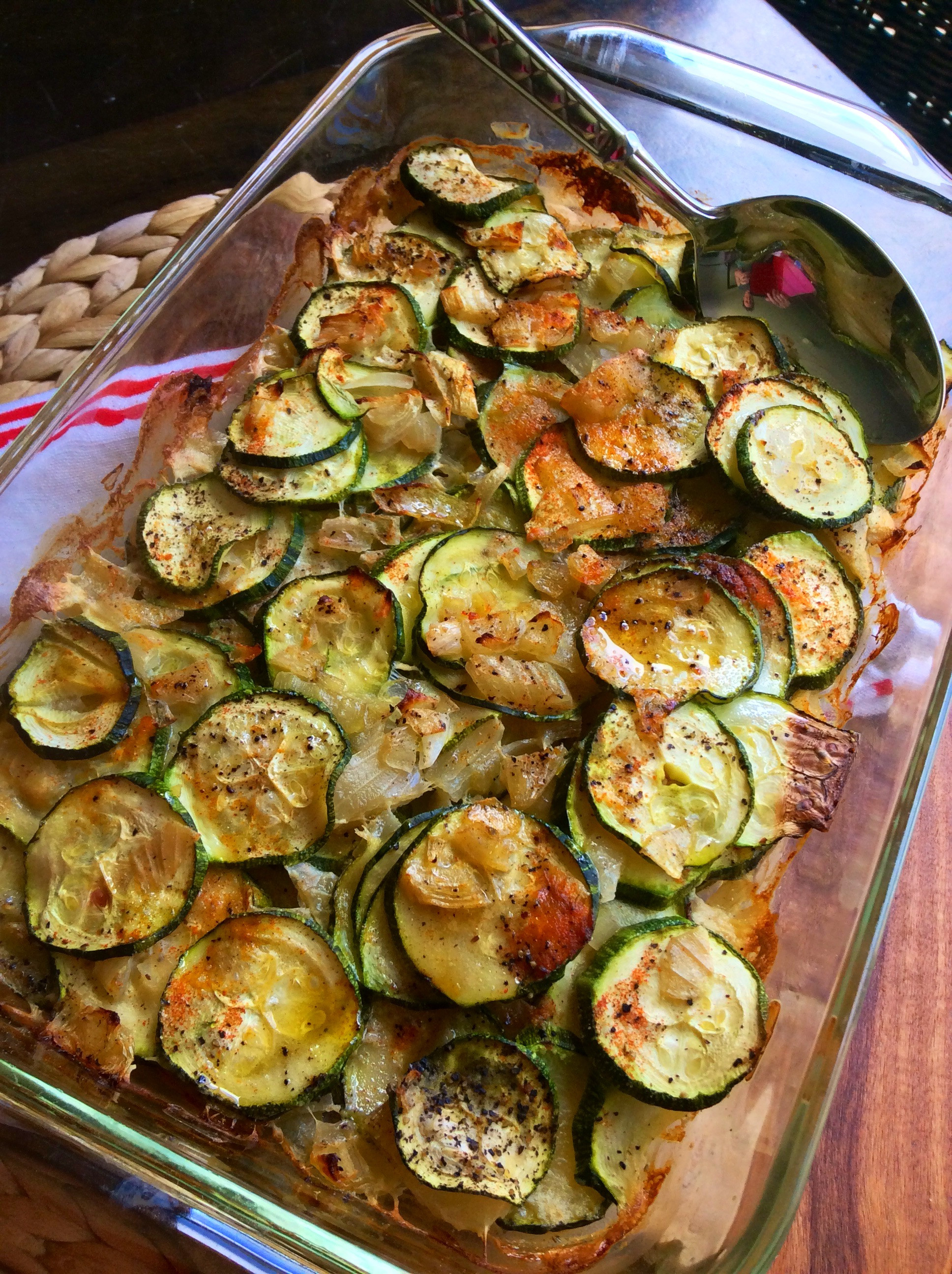 Quick Side Dishes
 Quick scalloped zucchini bake A good side dish for