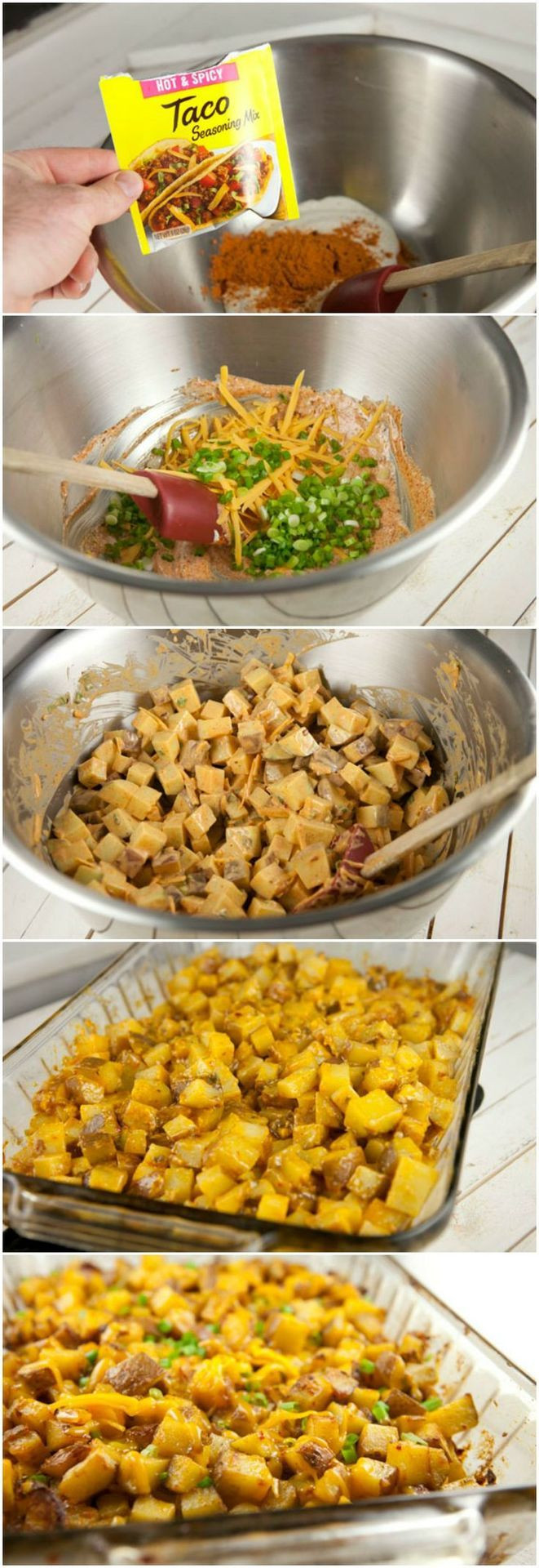 Quick Side Dishes
 Tex Mex Ranch Potatoes This looks like a quick and easy