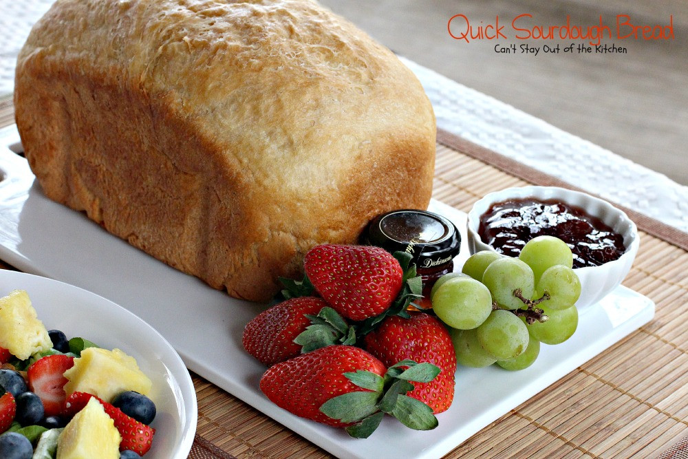 Quick Sourdough Bread
 Quick Sourdough Bread Can t Stay Out of the Kitchen