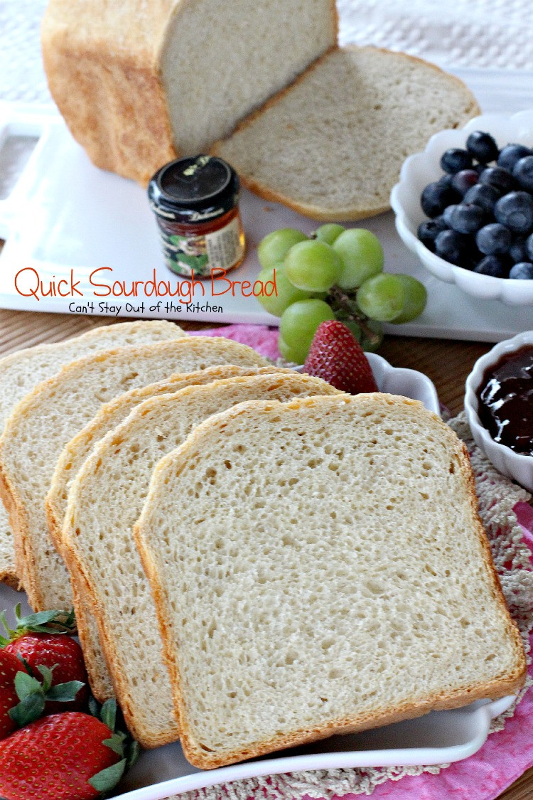 Quick Sourdough Bread
 Quick Sourdough Bread Can t Stay Out of the Kitchen