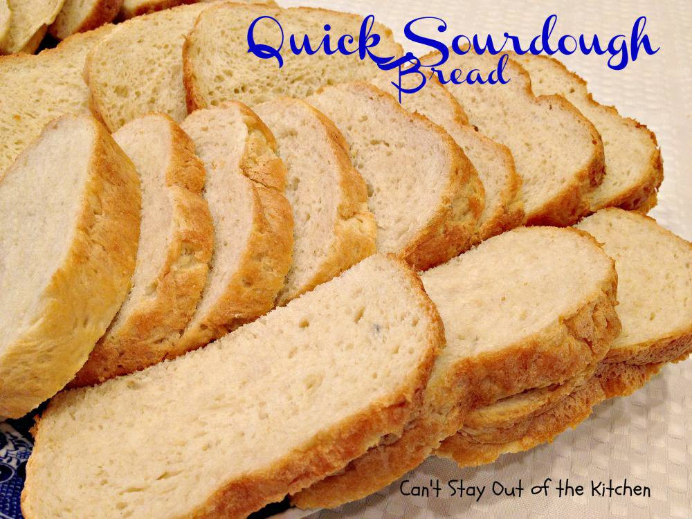 Quick Sourdough Bread
 Quick Sourdough Bread Can t Stay Out of the Kitchen