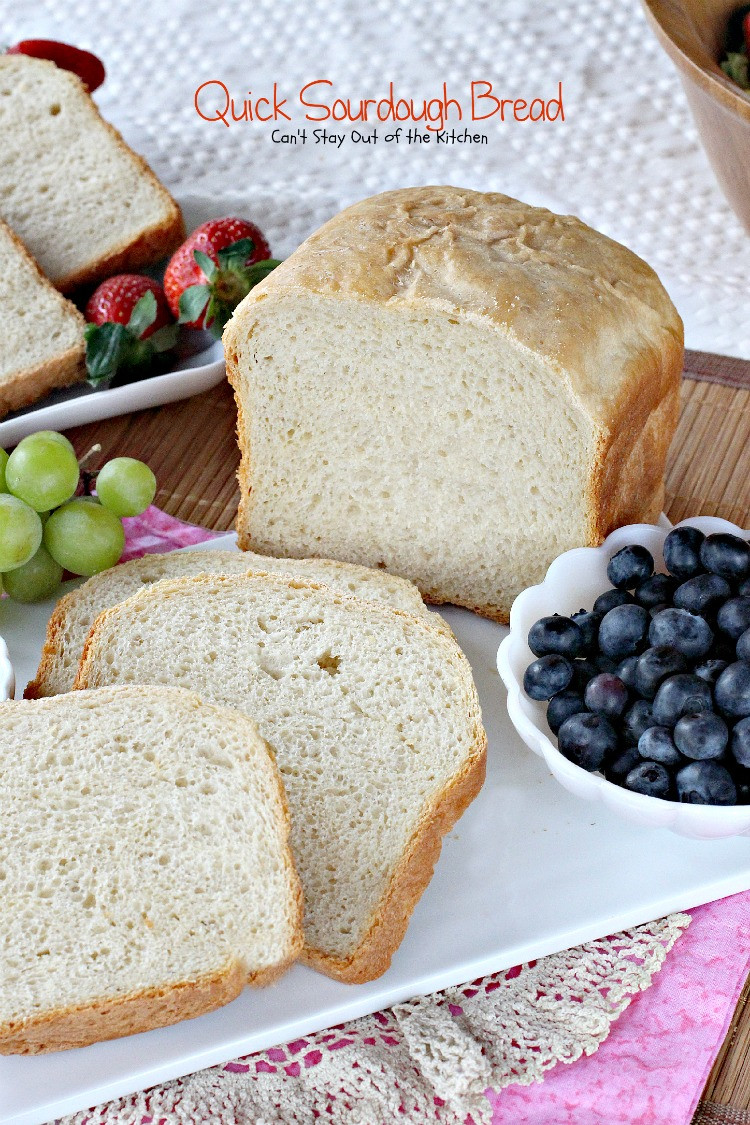 Quick Sourdough Bread
 Quick Sourdough Bread Can t Stay Out of the Kitchen