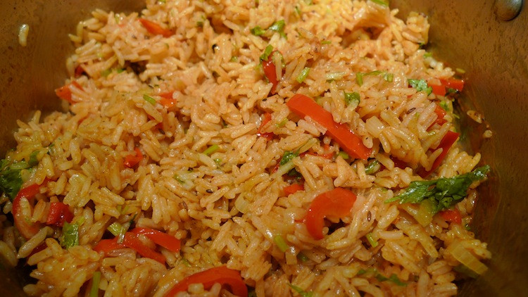 Quick Spanish Rice
 Sharing Plate Quick Spanish Rice