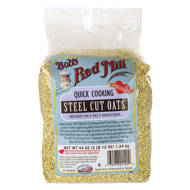 Quick Steel Cut Oats
 Bob s Red Mill Quick Cooking Steel Cut Oats 44 oz Pkg