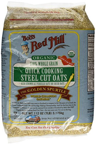 Quick Steel Cut Oats
 112oz Organic Steel Cut Oats Bob s Red Mill Quick Cooking