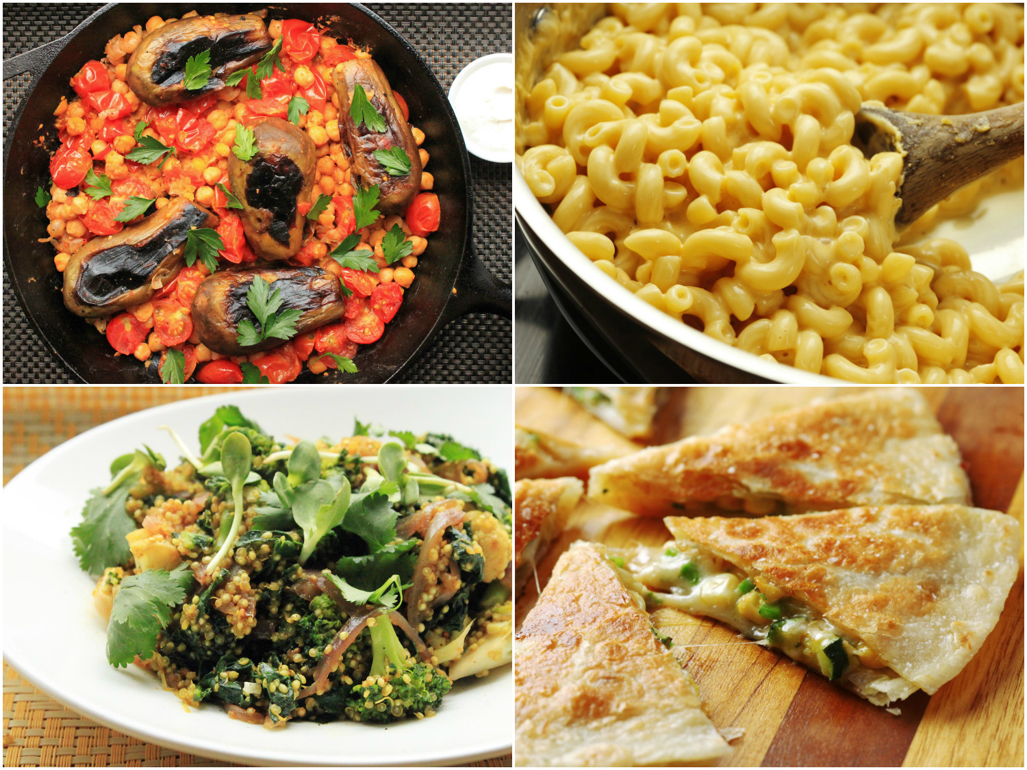 Quick Vegetarian Dinner Recipes
 15 Easy e Pot Ve arian Dinners