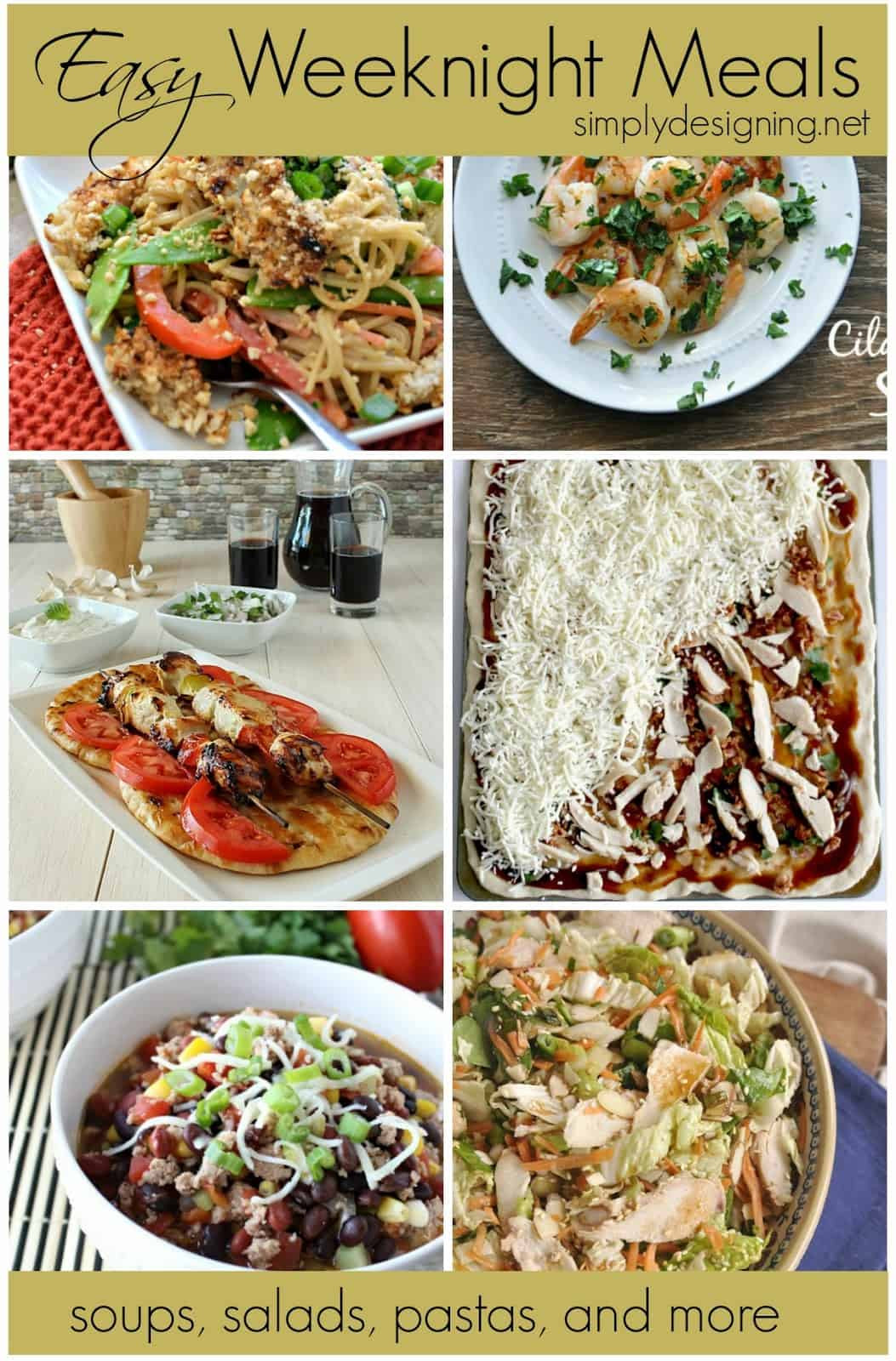 Quick Weeknight Dinners
 15 Easy Weeknight Meals