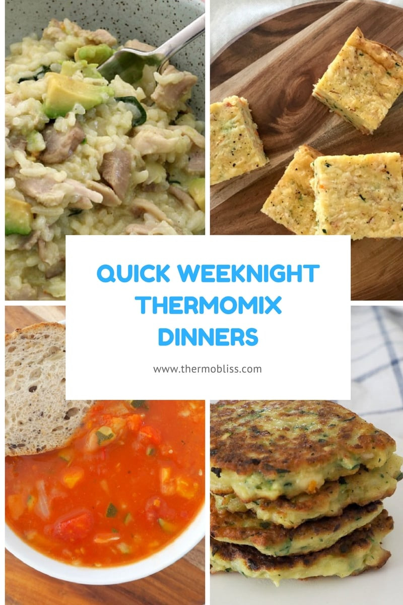 Quick Weeknight Dinners
 5 Quick Thermomix Weeknight Dinners Thermobliss