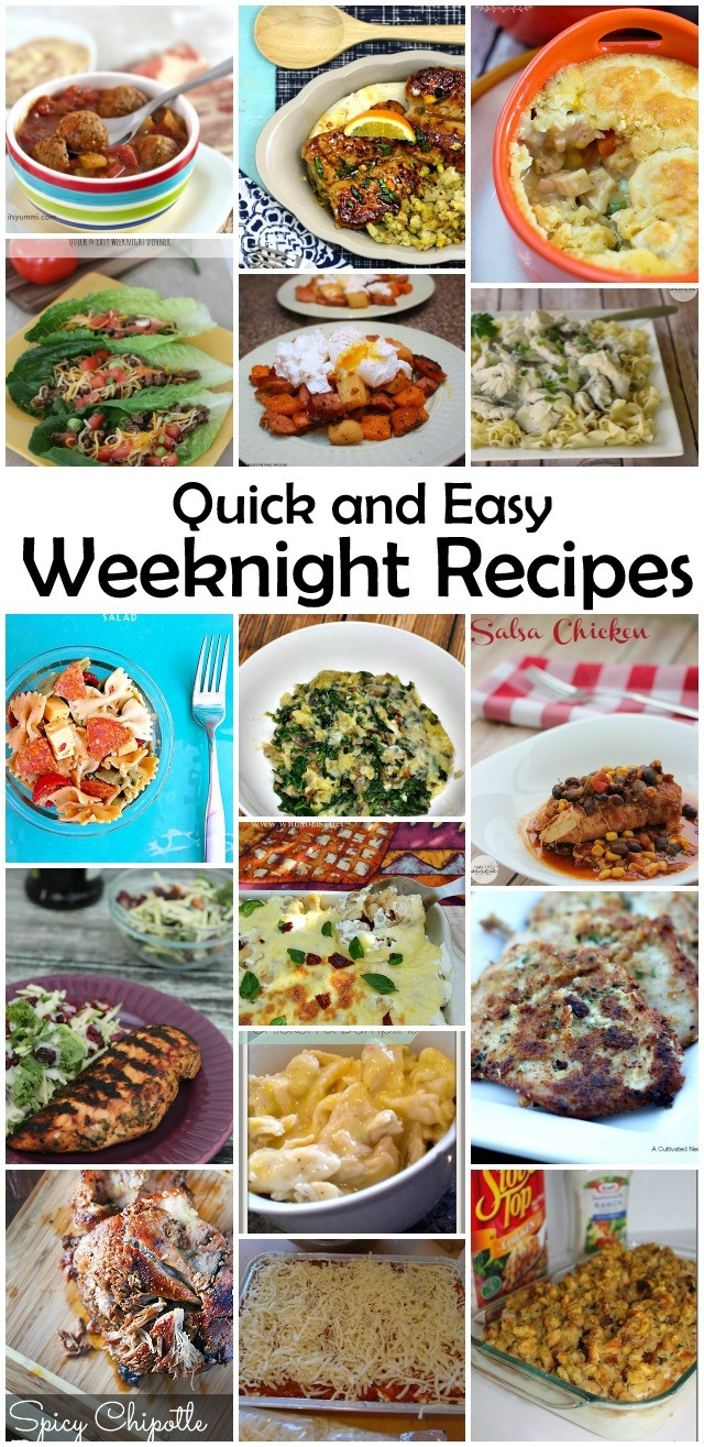 Quick Weeknight Dinners
 Quick and Easy Weeknight Recipes MMM 258 Block party