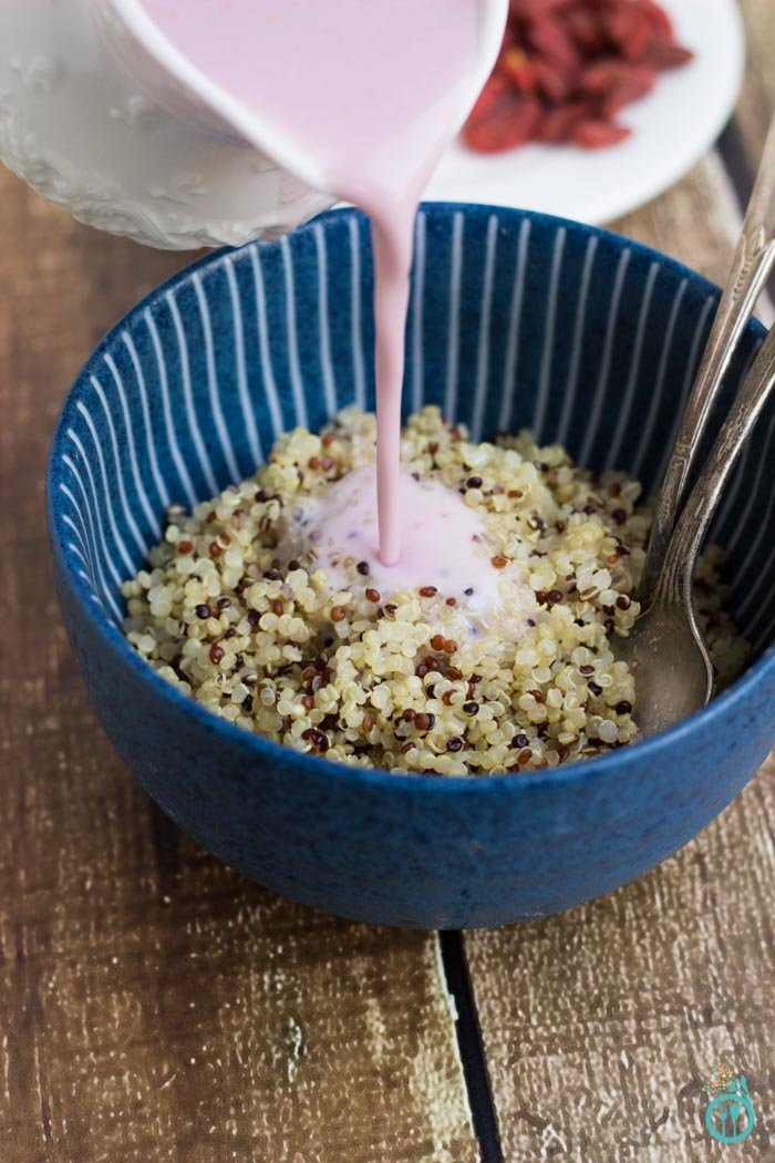 Quinoa Breakfast Cereals
 Strawberry Infused Quinoa Breakfast Bowl Simply Quinoa