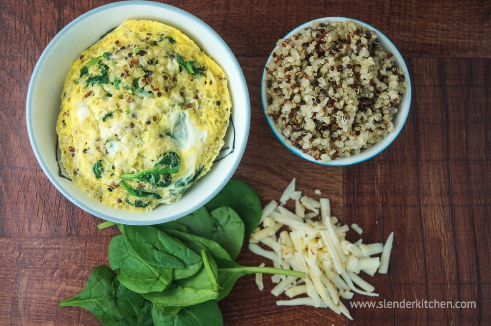 Quinoa Breakfast Eggs
 Quinoa Breakfast Egg Mug Slender Kitchen