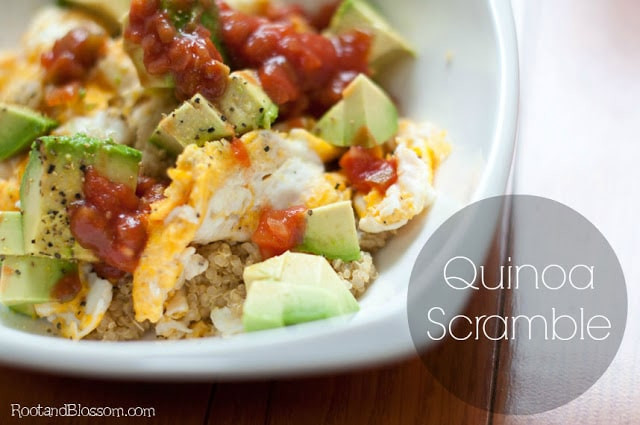 Quinoa Breakfast Eggs
 Best Easy Quinoa Breakfast Scramble