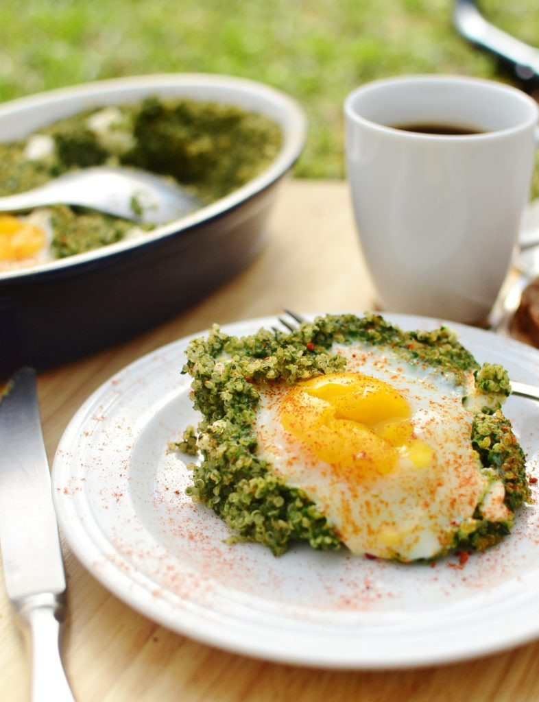 Quinoa Breakfast Eggs
 Egg Spinach Quinoa Breakfast Everyday Healthy Recipes