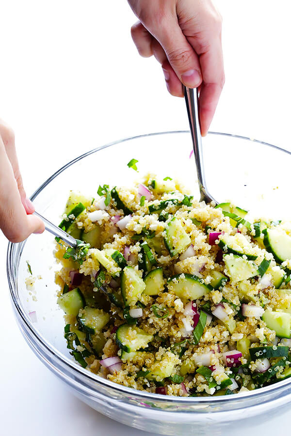 Quinoa Cucumber Salad
 Cucumber Quinoa Salad