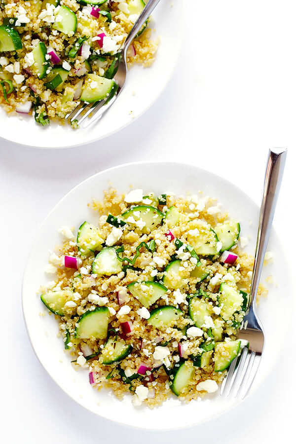 Quinoa Cucumber Salad
 Cucumber Quinoa Salad