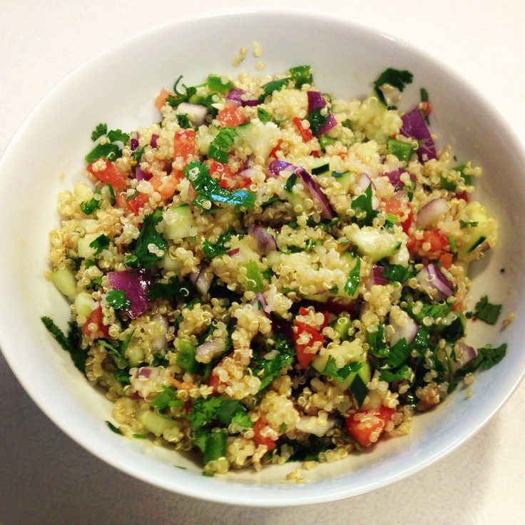 Quinoa Cucumber Salad
 Quinoa And Cucumber Salad Recipe — Dishmaps