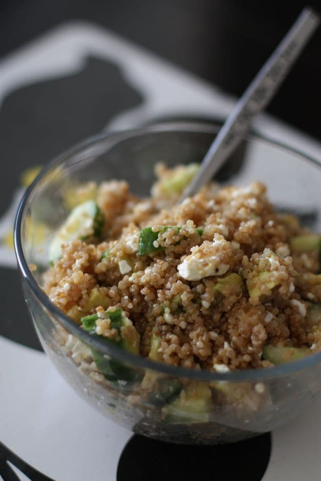 Quinoa Cucumber Salad
 Quinoa And Cucumber Salad Recipe — Dishmaps