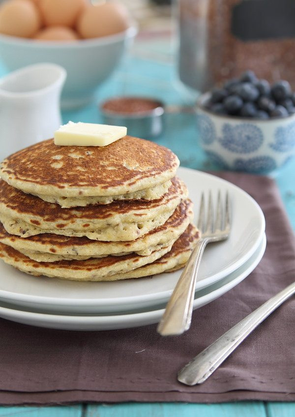 Quinoa Flour Pancakes
 Meyer lemon quinoa pancakes Running to the Kitchen