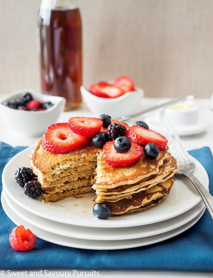 Quinoa Flour Pancakes
 Whole Wheat Quinoa Flour Pancakes Sweet and Savoury Pursuits