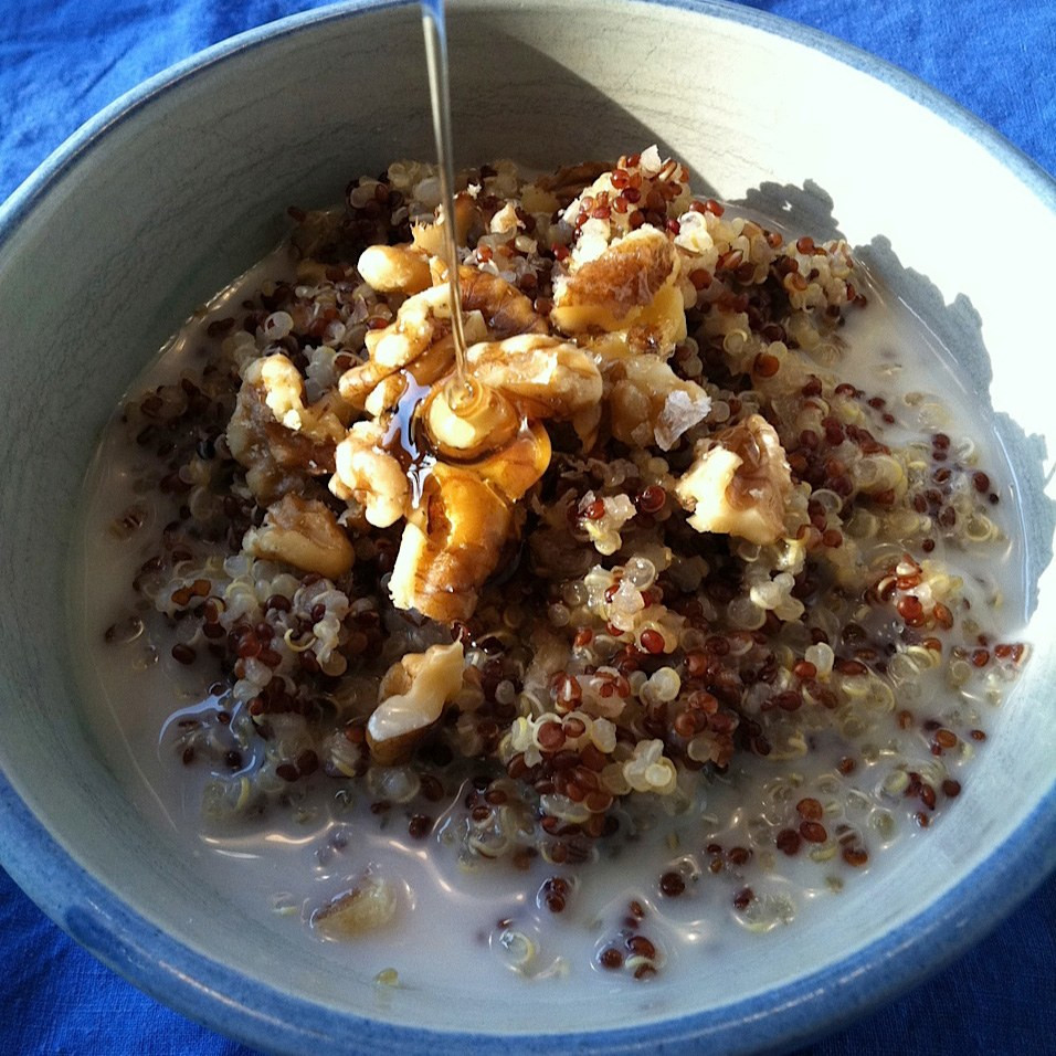 Quinoa For Breakfast
 Cinnamon Scented Breakfast Quinoa recipe