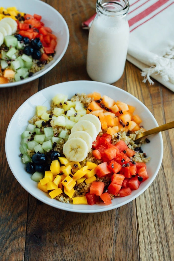 Quinoa For Breakfast
 cinnamon quinoa breakfast bowl