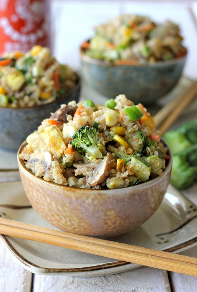 Quinoa Fried Rice
 Healthy 30 minute Dinner Recipe Round Up