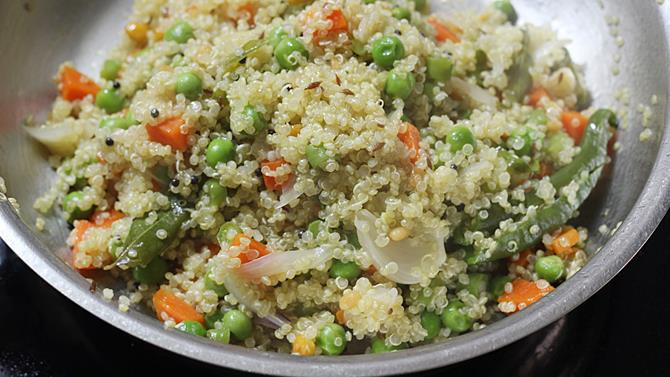 Quinoa Indian Recipes
 Quinoa upma recipe