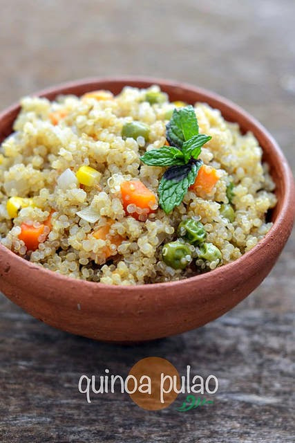 Quinoa Indian Recipes
 Quinoa Ve able Pulao Recipe Easy Indian Recipes with
