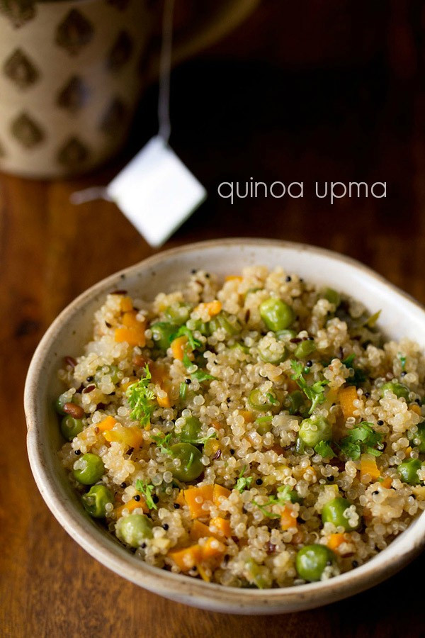Quinoa Indian Recipes
 quinoa upma recipe how to make ve able quinoa upma recipe