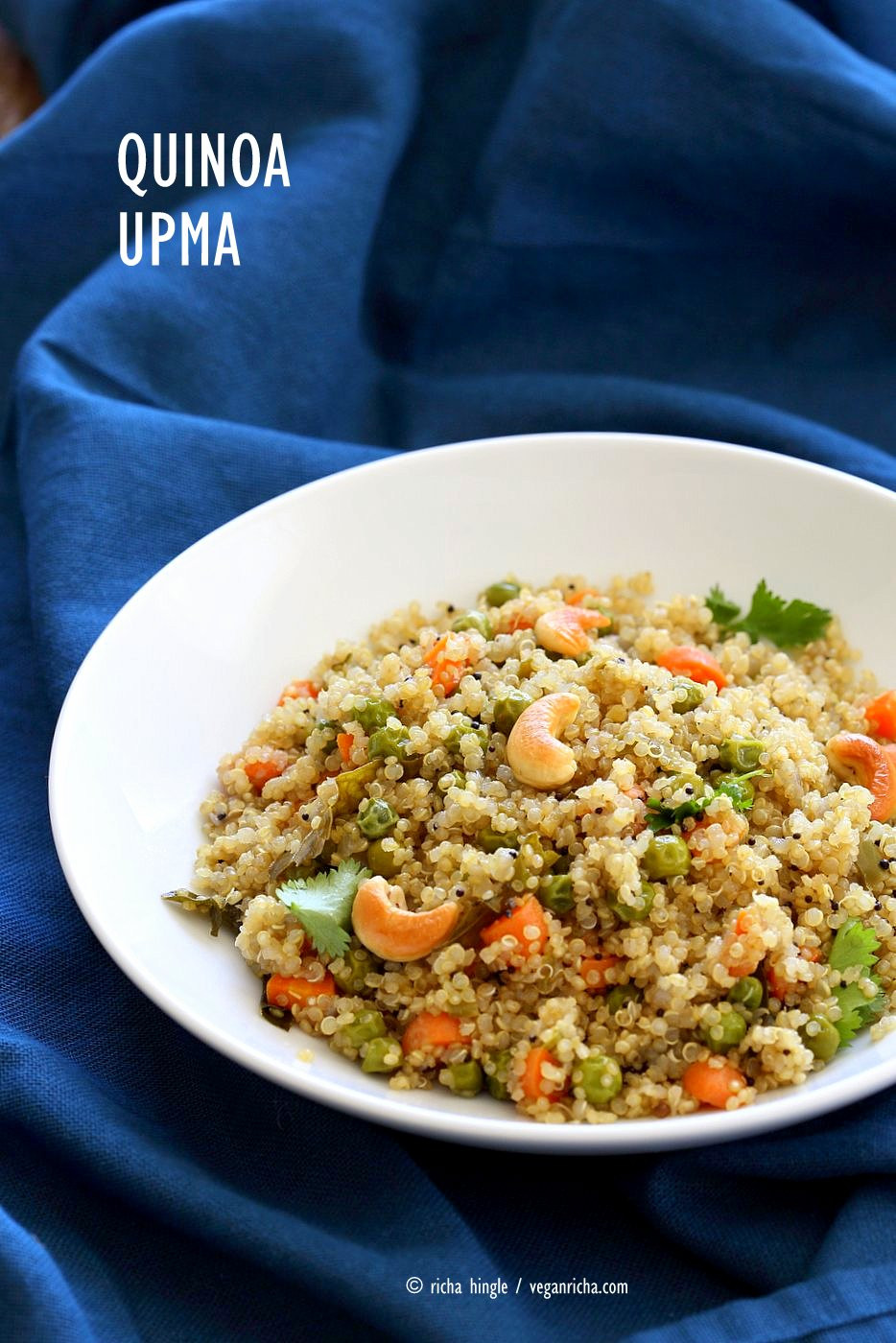 Quinoa Indian Recipes
 Quinoa Upma Recipe Quinoa with Spices Carrots and Peas