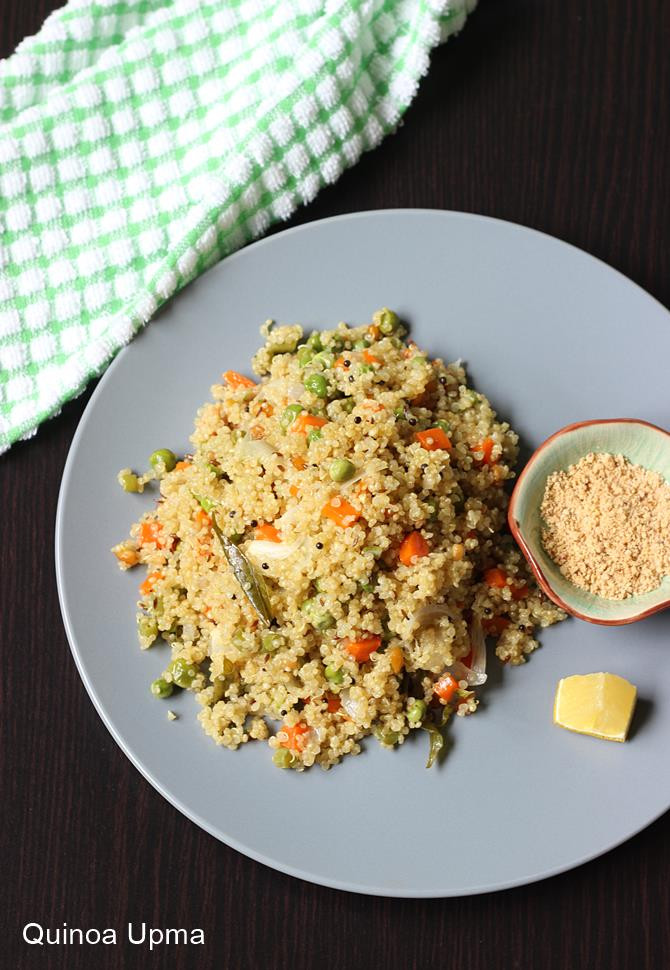 Quinoa Indian Recipes
 Quinoa upma recipe