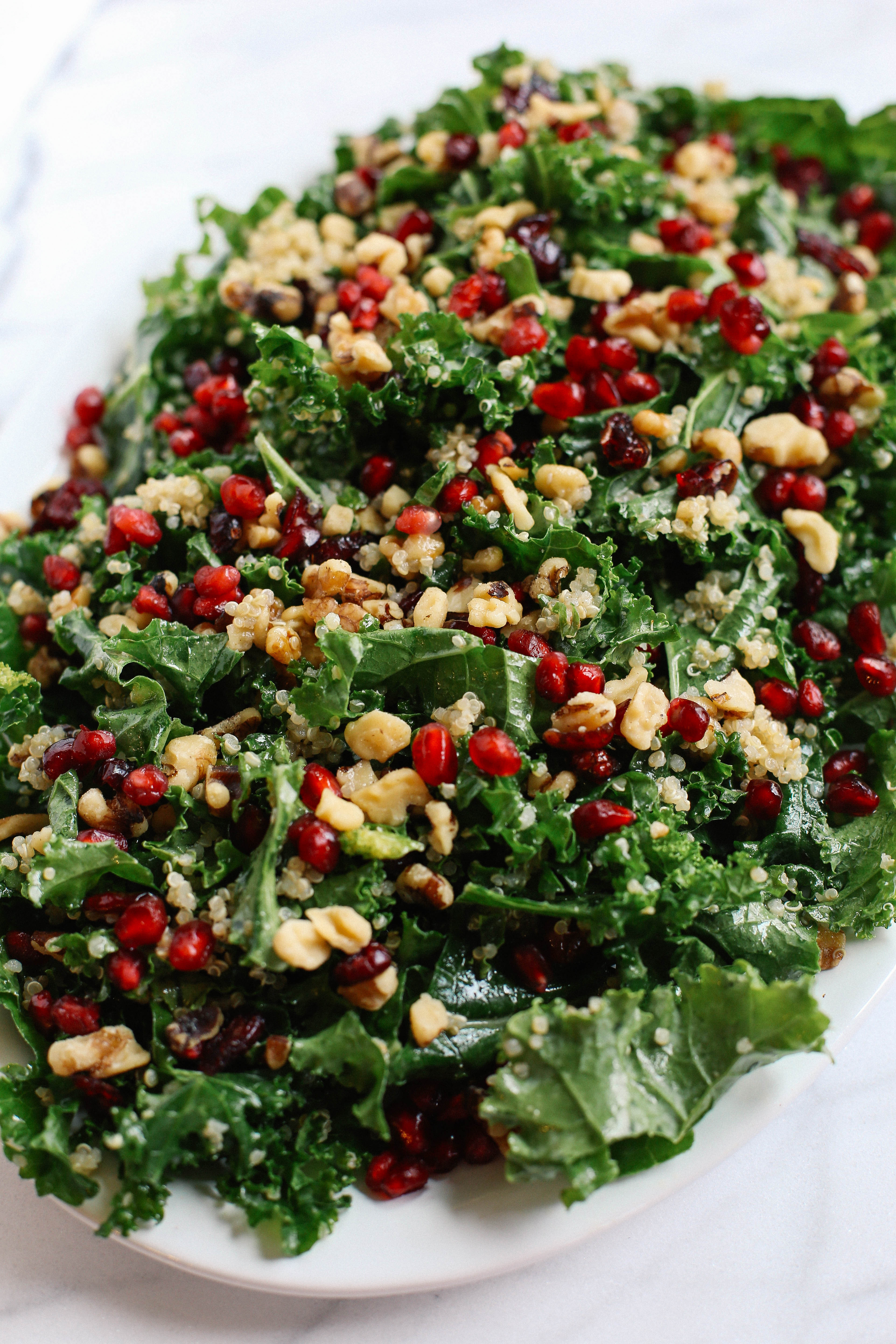 Quinoa Kale Salad
 Winter Kale and Quinoa Salad Eat Yourself Skinny