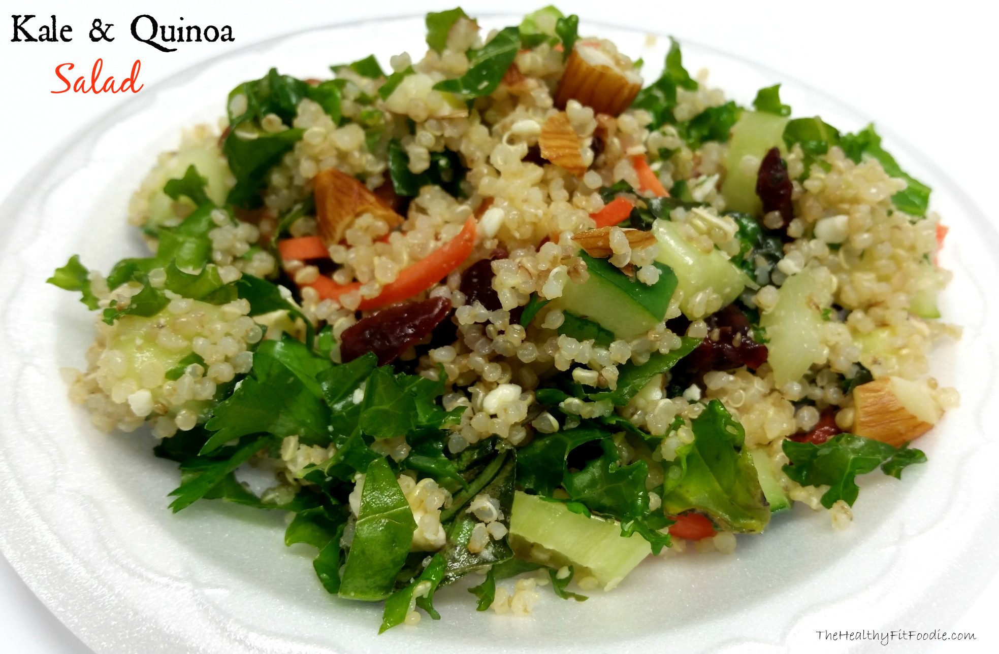 Quinoa Kale Salad
 Kale and Quinoa Salad
