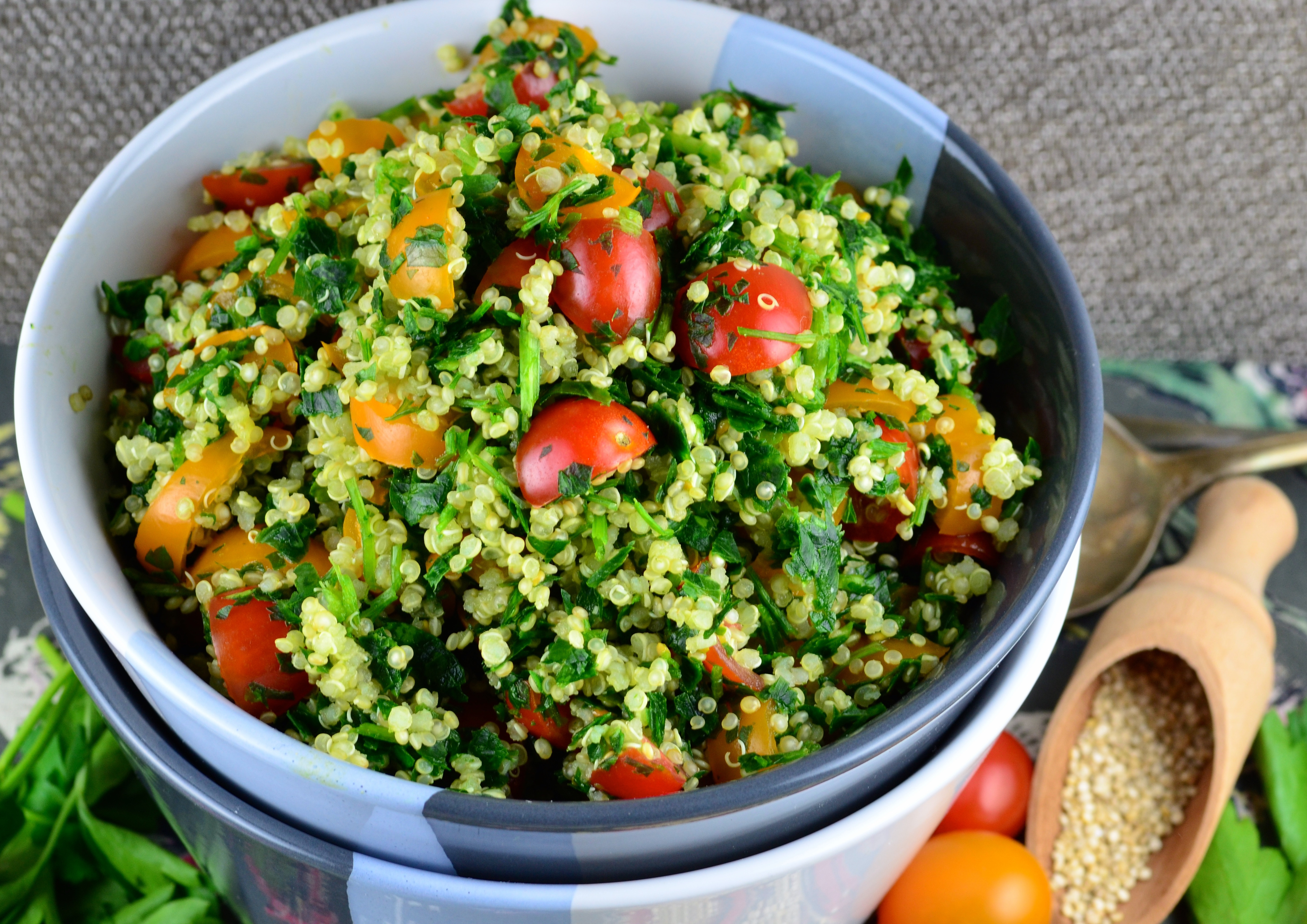 Quinoa Kosher For Passover
 Not Just For Passover Recipes Quinoa Tabbouleh