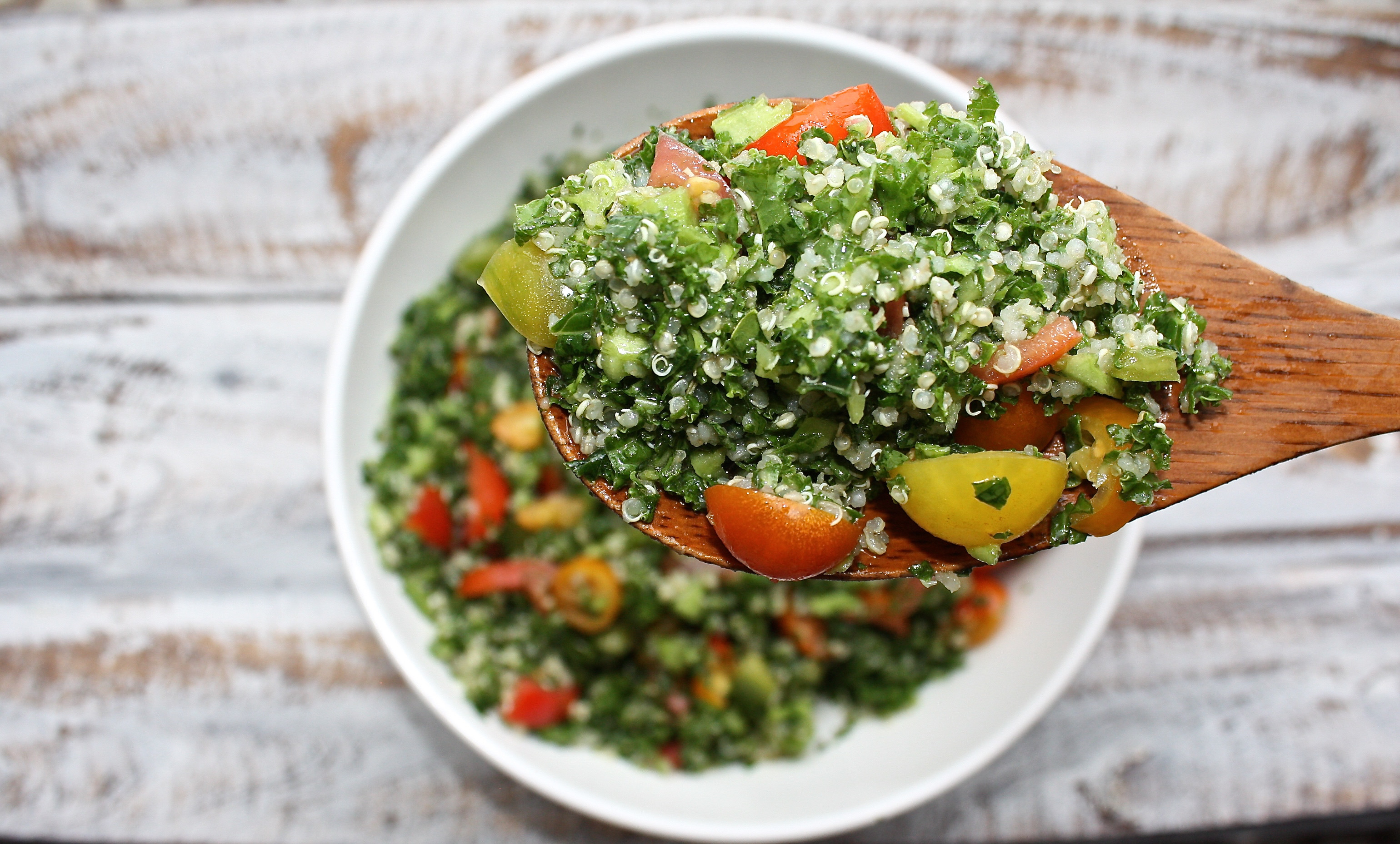 Quinoa Salad Dressing
 Kale Tomato & Quinoa Salad with Lemon Dressing For A