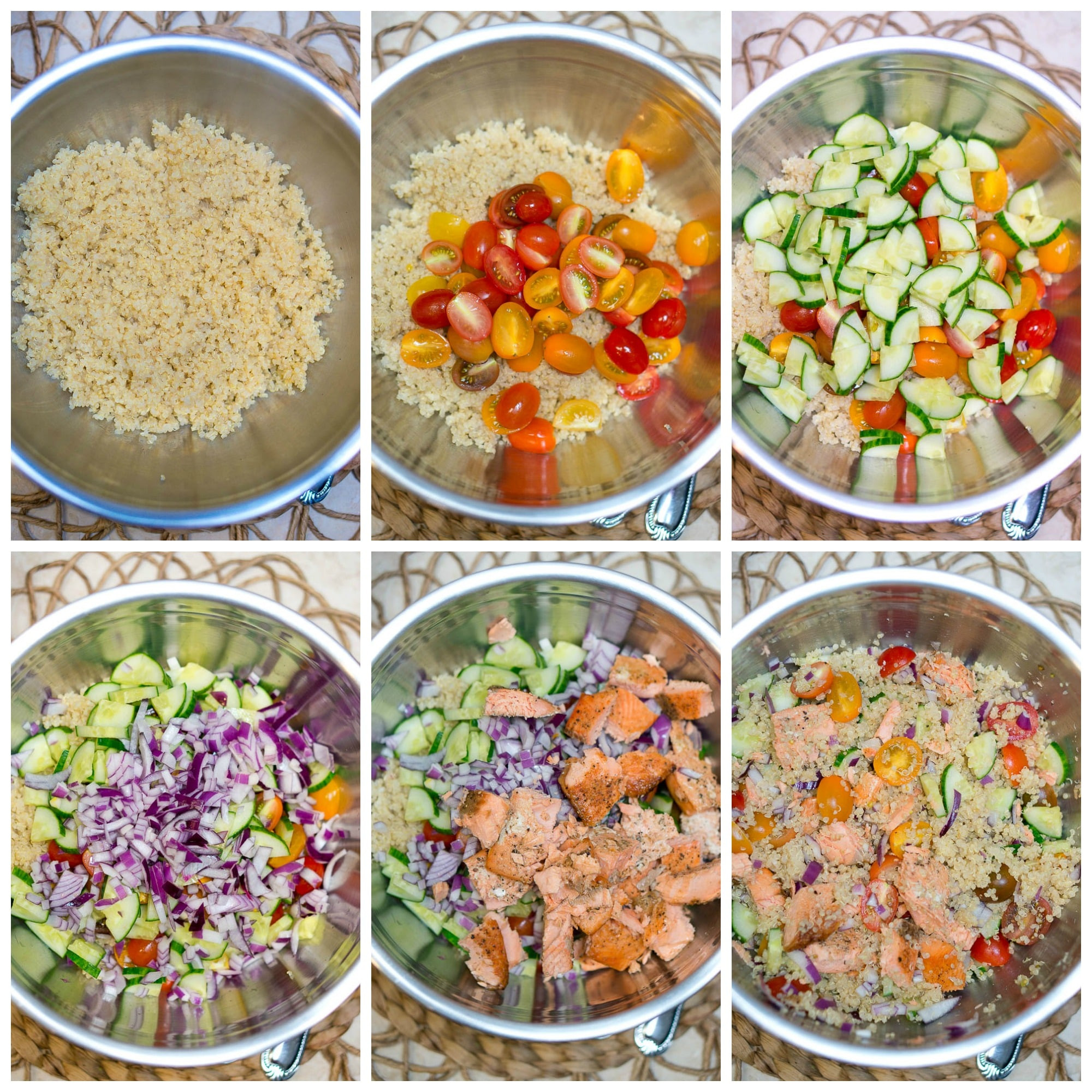 Quinoa Salad Dressing
 Quinoa Salad with Salmon