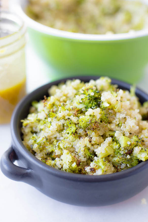 Quinoa Salad Dressing
 Roasted Broccoli Quinoa Salad with Honey Mustard Dressing