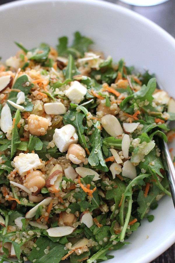 Quinoa Salad Feta
 quinoa salad with chickpeas and feta