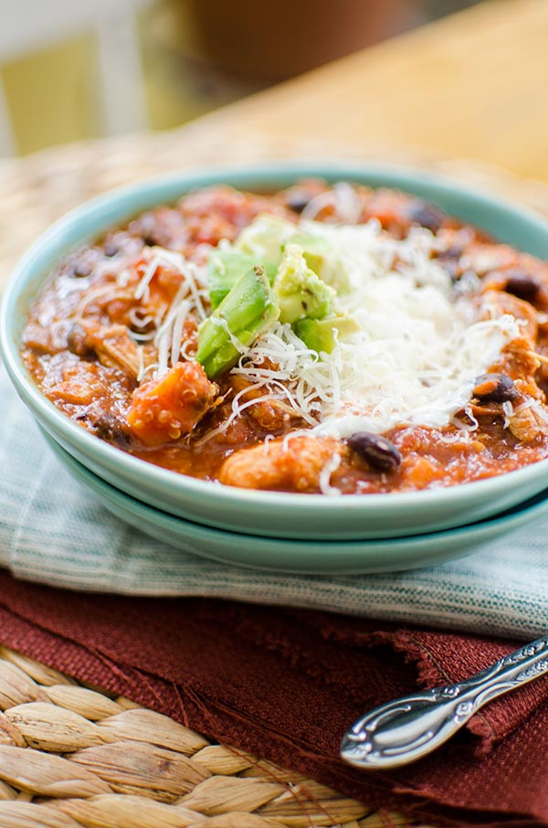 Quinoa Slow Cooker
 Slow Cooker Quinoa Chicken Chili — Living Lou