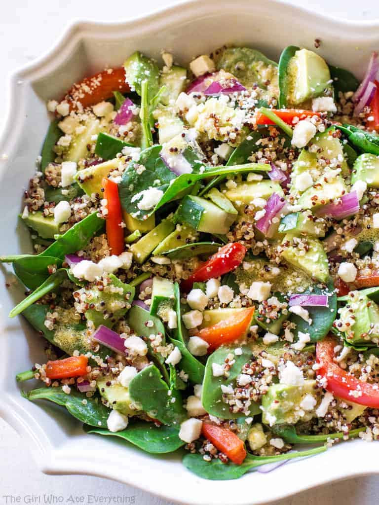 Quinoa Spinach Salad
 Spinach Quinoa Salad The Girl Who Ate Everything