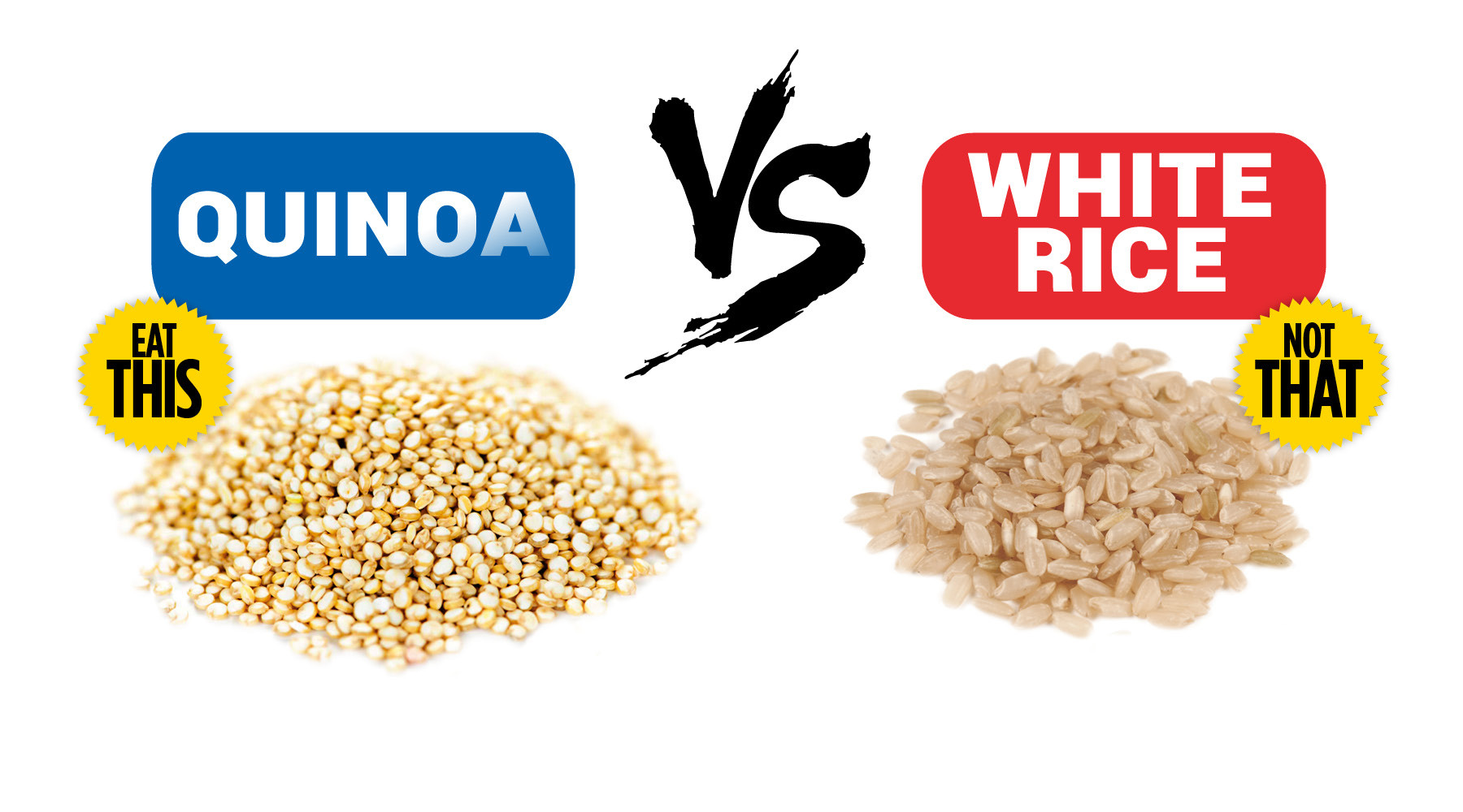 Quinoa Vs Brown Rice
 Food Fight Quinoa Vs Rice