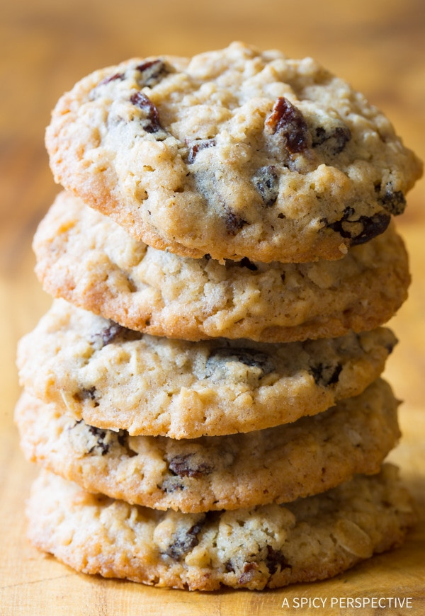 Raisin Oatmeal Cookies
 recipes oatmeal raisin cookies
