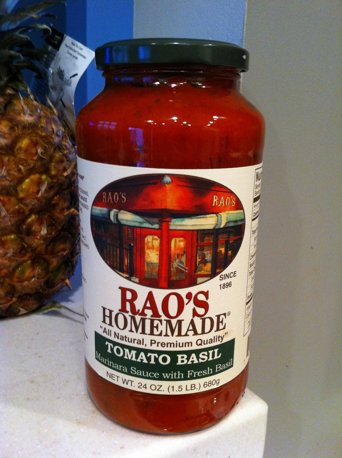 Raos Tomato Sauce
 CLEAN FREAK Rao s Tomato Basil Marinara Sauce