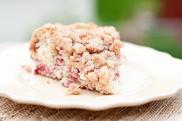 Raspberry Coffee Cake
 Raspberry Coffee Cake with Cinnamon Streusel Topping